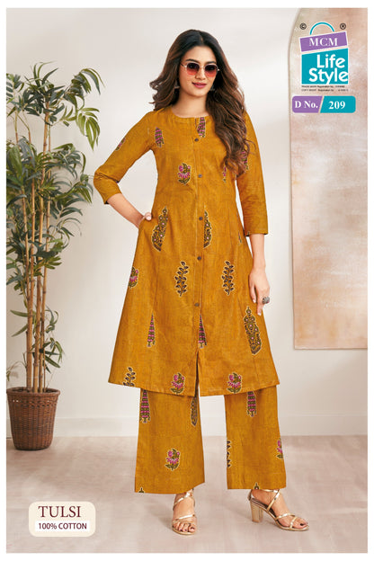 Tulsi Vol 2 Mcm Lifestyle Cotton Co Ord Set Supplier Gujarat