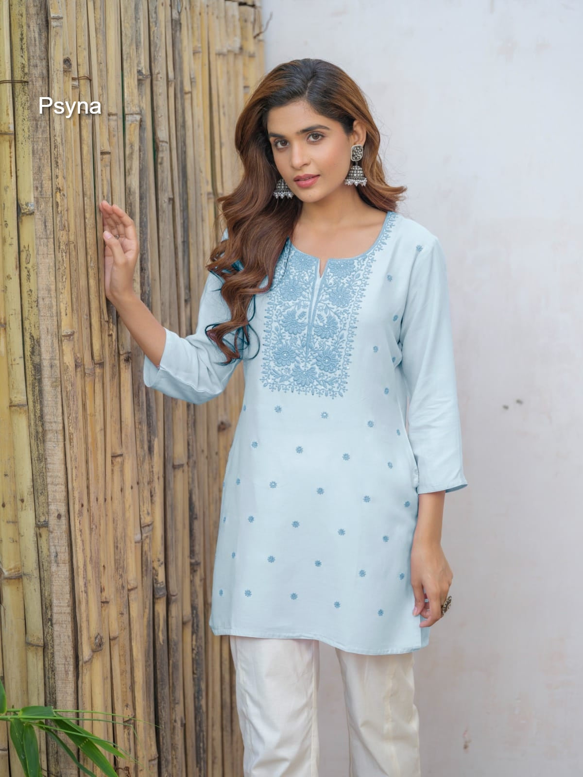 Tunic 130325 Psyna Heavy Rayon Short Kurtis Wholesaler Gujarat