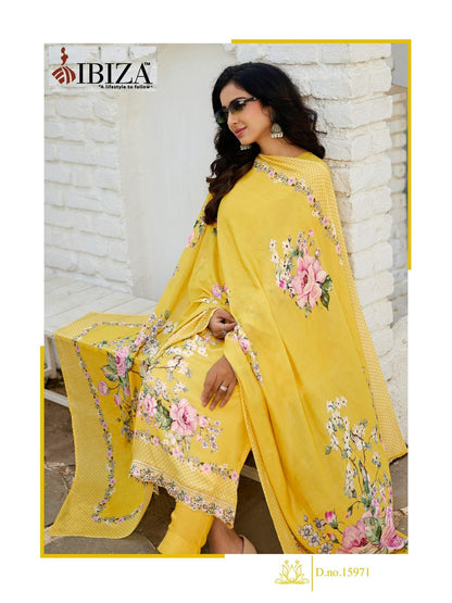 Tunic Ibiza Pure Bemberg Muslin Pant Style Suits Manufacturer India