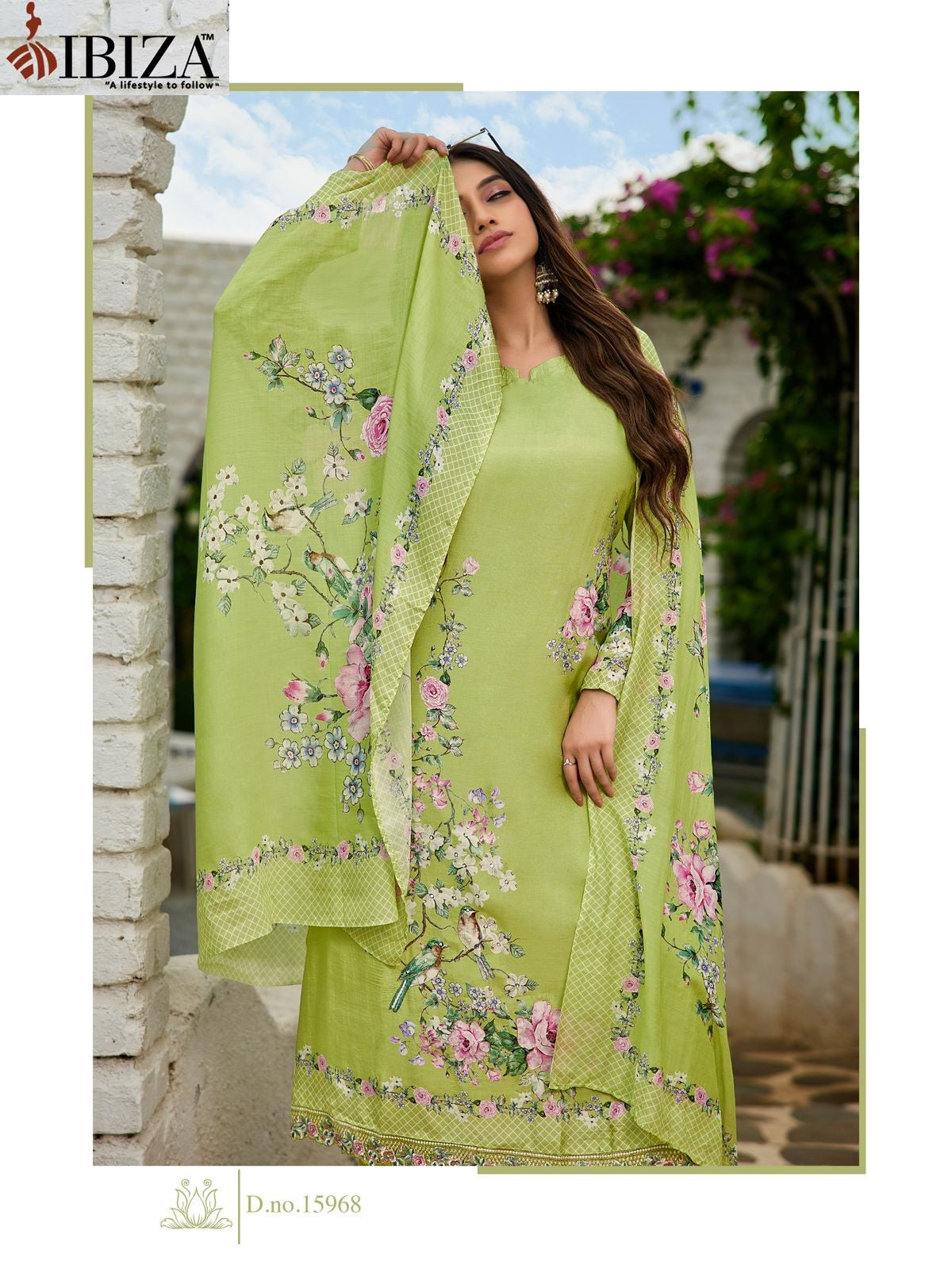 Tunic Ibiza Pure Bemberg Muslin Pant Style Suits Manufacturer India