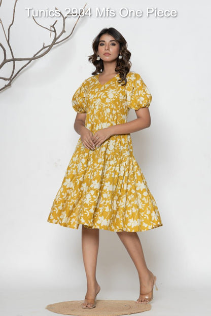 Tunics 2904 Mfs Cotton One Piece Supplier