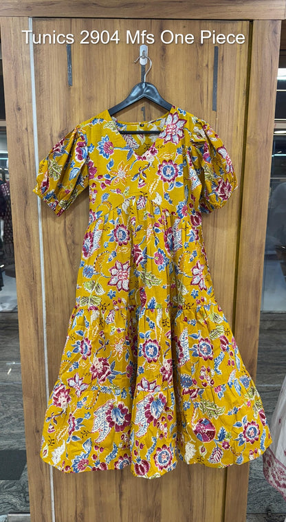 Tunics 2904 Mfs Cotton One Piece Supplier