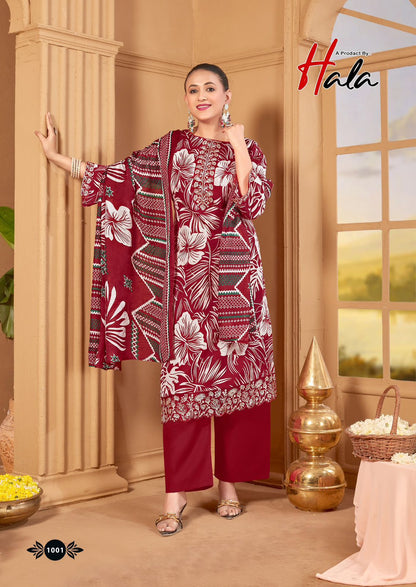 Turikis Vol 1 Hala Soft Cotton Karachi Salwar Suits Exporter