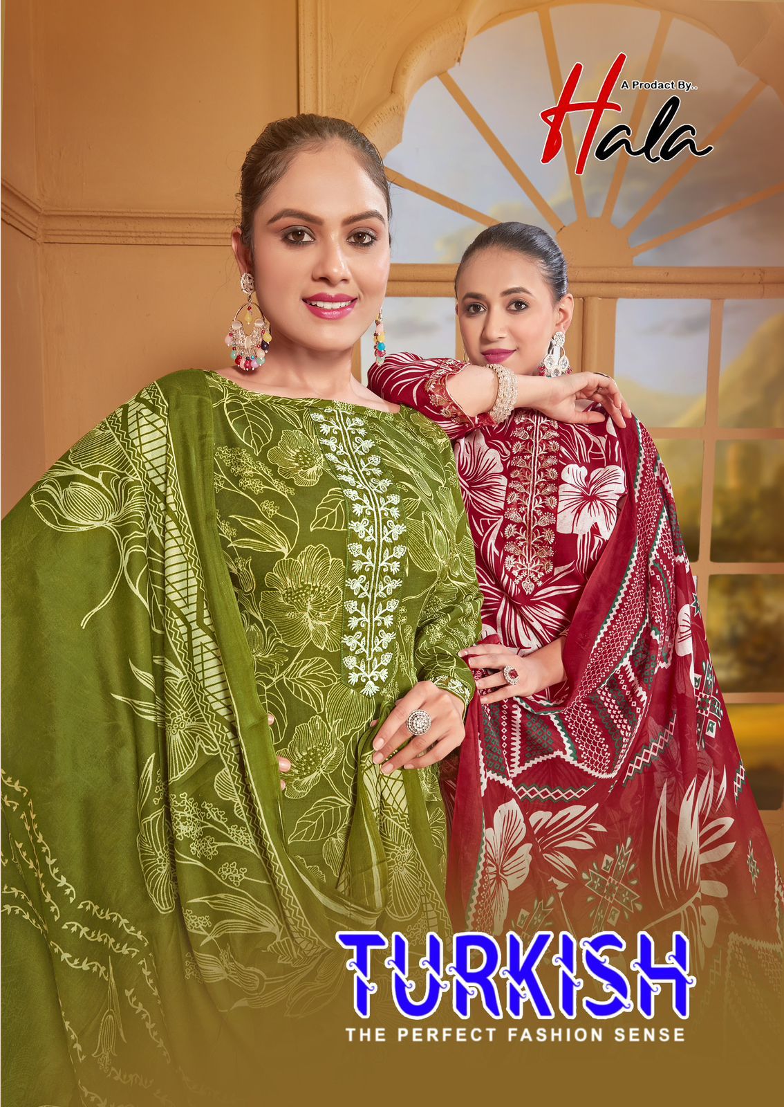 Turikis Vol 1 Hala Soft Cotton Karachi Salwar Suits Exporter