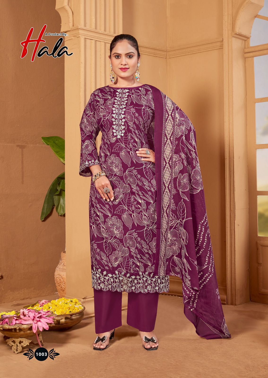 Turikis Vol 1 Hala Soft Cotton Karachi Salwar Suits Exporter