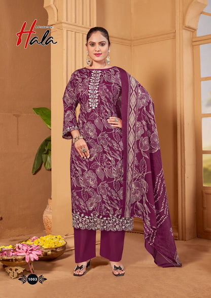 Turikis Vol 1 Hala Soft Cotton Karachi Salwar Suits Exporter