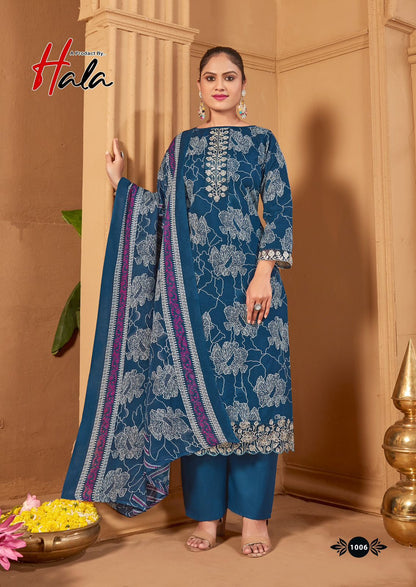 Turikis Vol 1 Hala Soft Cotton Karachi Salwar Suits Exporter