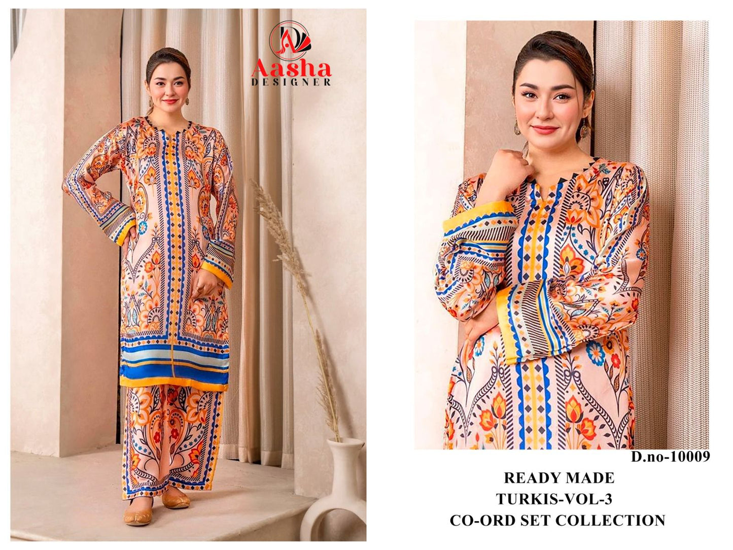 Turkis Vol 3 Karachi Aasha Designer Modal Co Ord Set Manufacturer