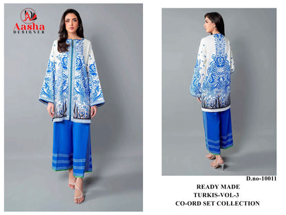 Turkis Vol 3 Karachi Aasha Designer Modal Co Ord Set Manufacturer