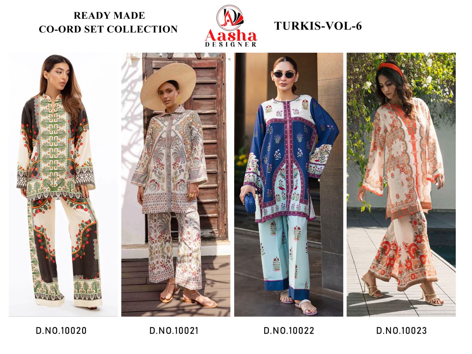 Turkis Vol 6 Karachi Aasha Designer Modal Co Ord Set Supplier India