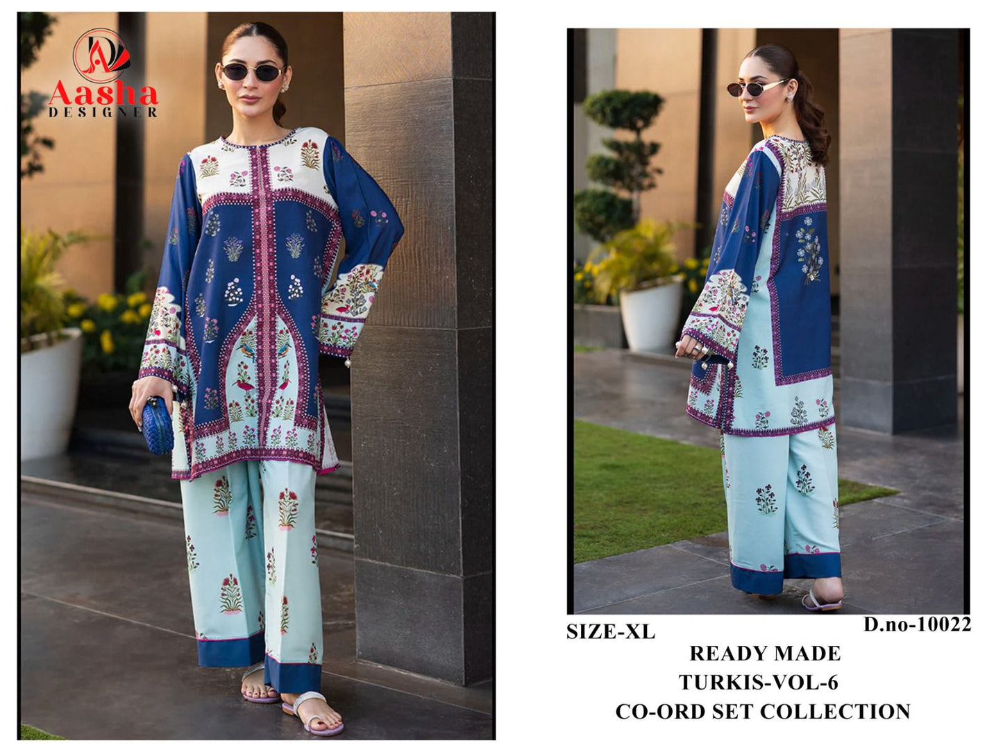 Turkis Vol 6 Karachi Aasha Designer Modal Co Ord Set Supplier India