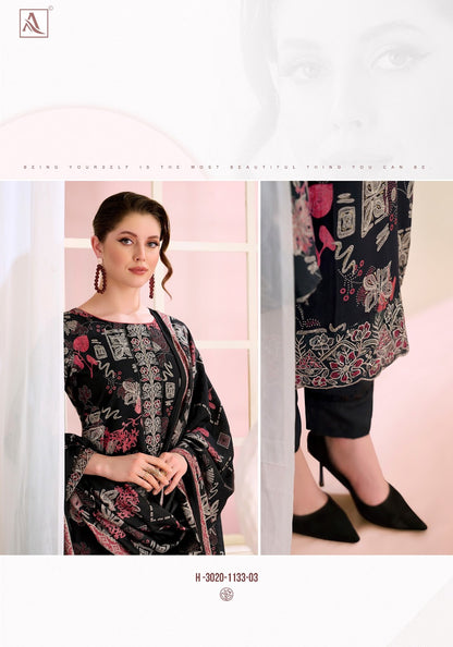 Turkish Edition 13 Alok Viscose Reyon Karachi Salwar Suits Manufacturer India