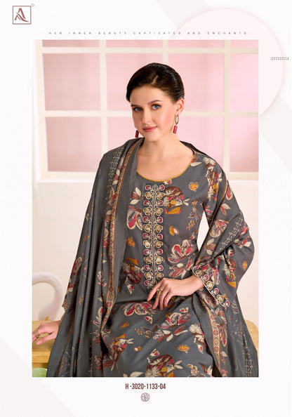 Turkish Edition 13 Alok Viscose Reyon Karachi Salwar Suits Manufacturer India