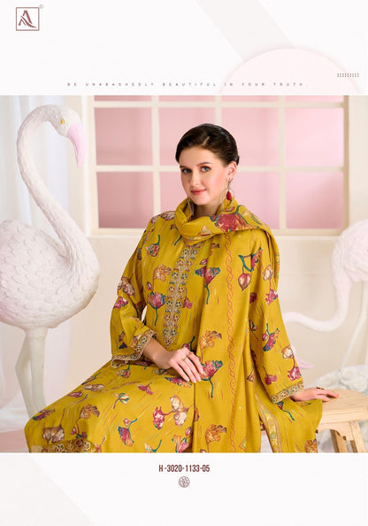 Turkish Edition 13 Alok Viscose Reyon Karachi Salwar Suits Manufacturer India
