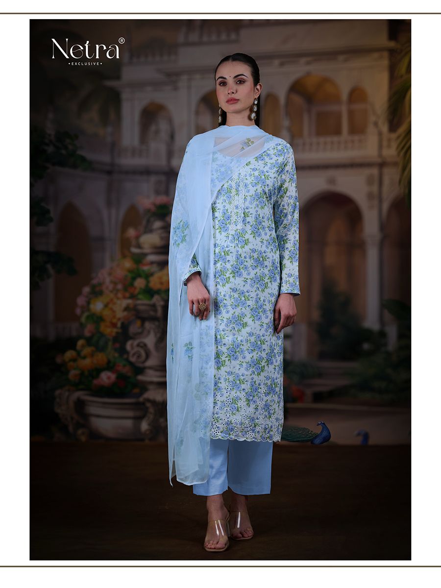 Turvi Netra Premium Cotton Pant Style Suits Wholesaler Ahmedabad