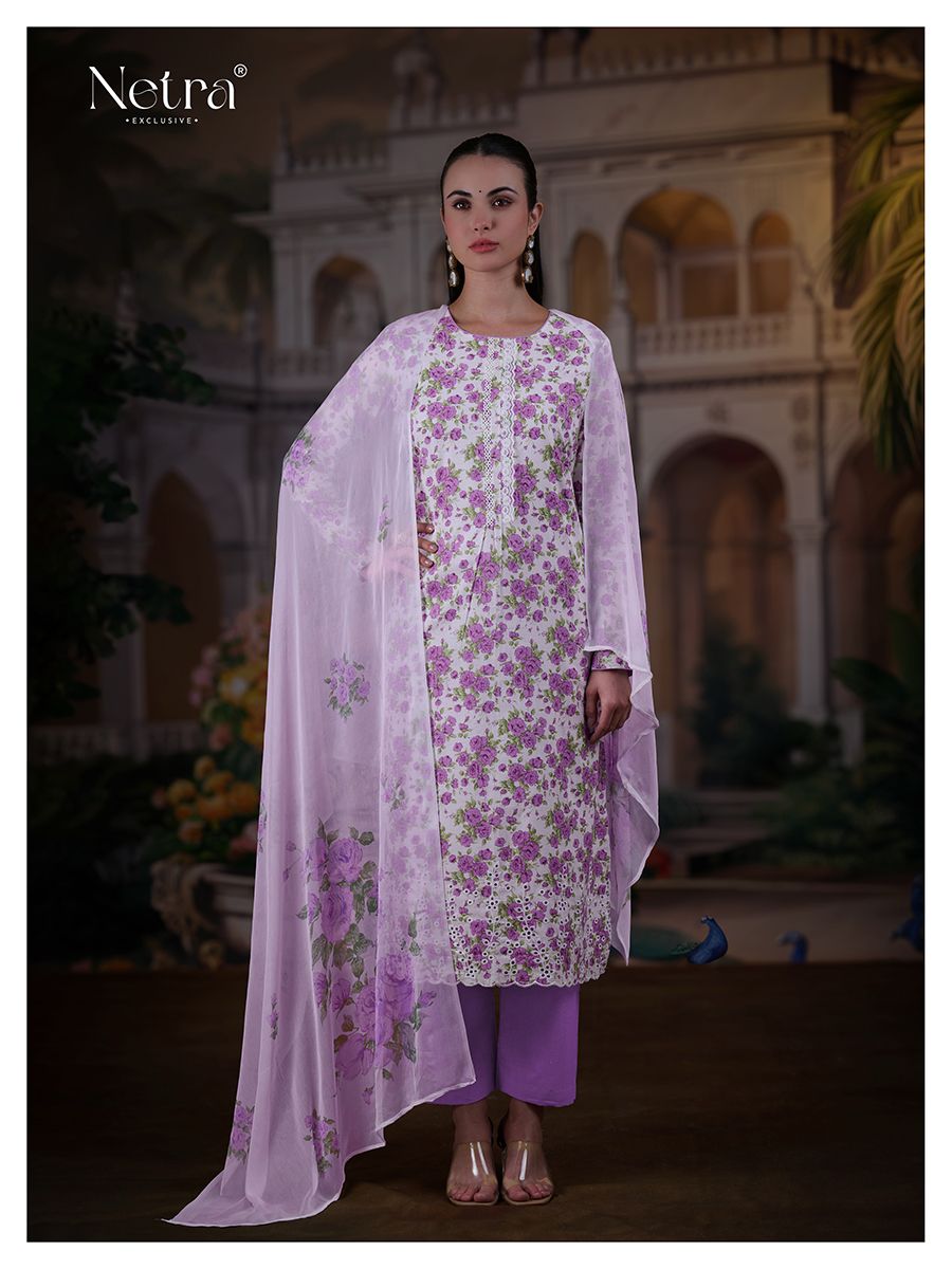 Turvi Netra Premium Cotton Pant Style Suits Wholesaler Ahmedabad