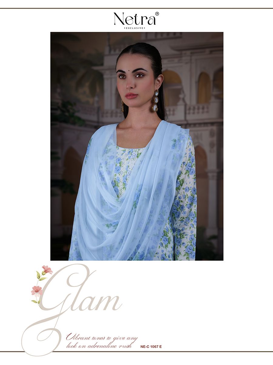 Turvi Netra Premium Cotton Pant Style Suits Wholesaler Ahmedabad