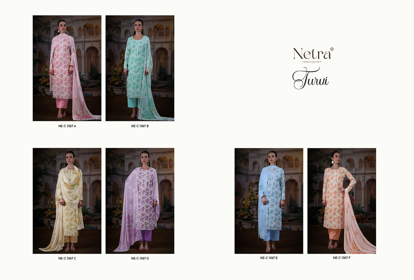 Turvi Netra Premium Cotton Pant Style Suits Wholesaler Ahmedabad
