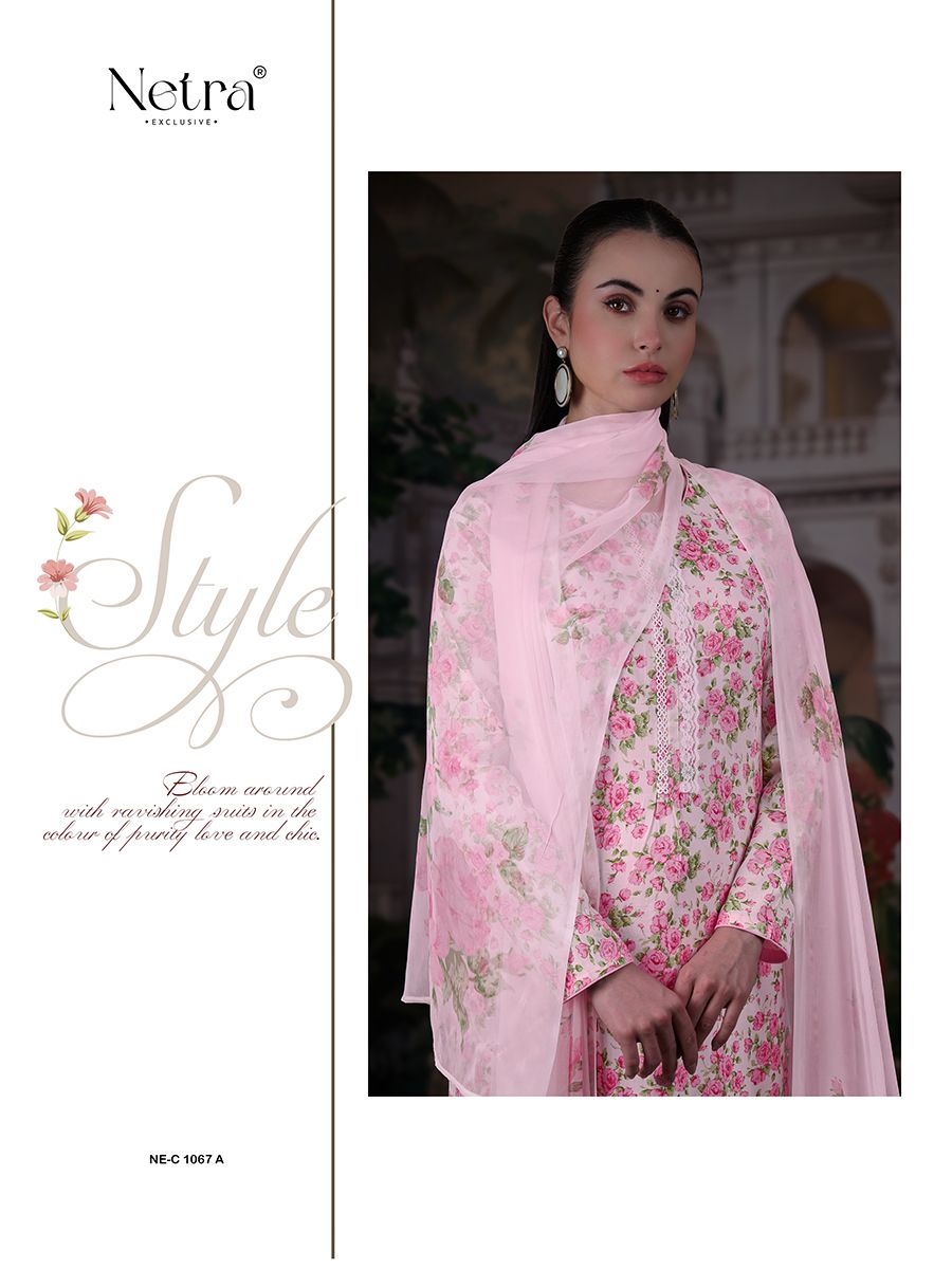 Turvi Netra Premium Cotton Pant Style Suits Wholesaler Ahmedabad