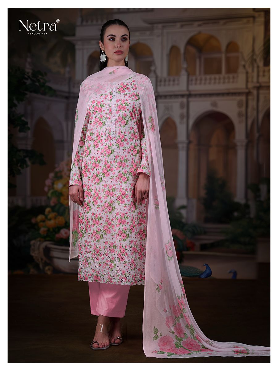 Turvi Netra Premium Cotton Pant Style Suits Wholesaler Ahmedabad