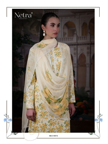 Turvi Netra Premium Cotton Pant Style Suits Wholesaler Ahmedabad