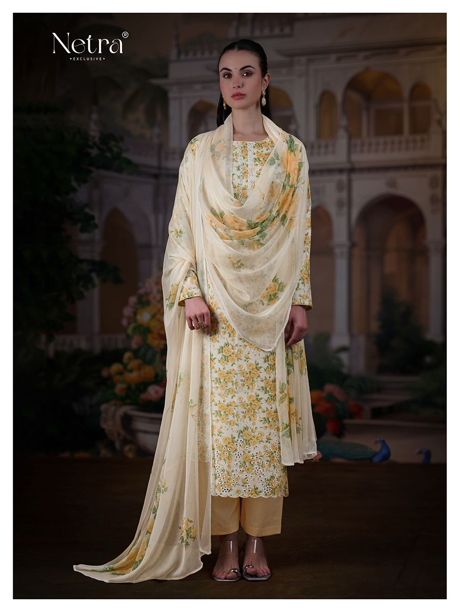 Turvi Netra Premium Cotton Pant Style Suits Wholesaler Ahmedabad