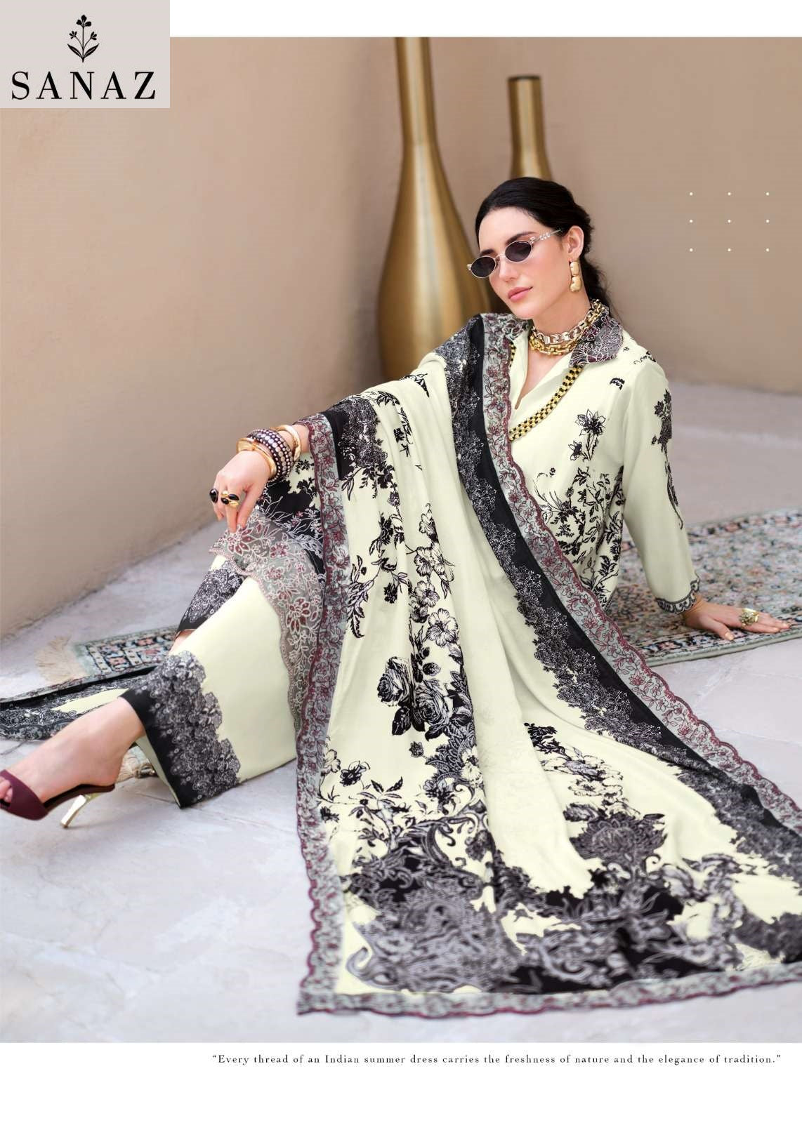Twin Muse Sanaz Viscose Pakistani Salwar Suits Wholesale Price