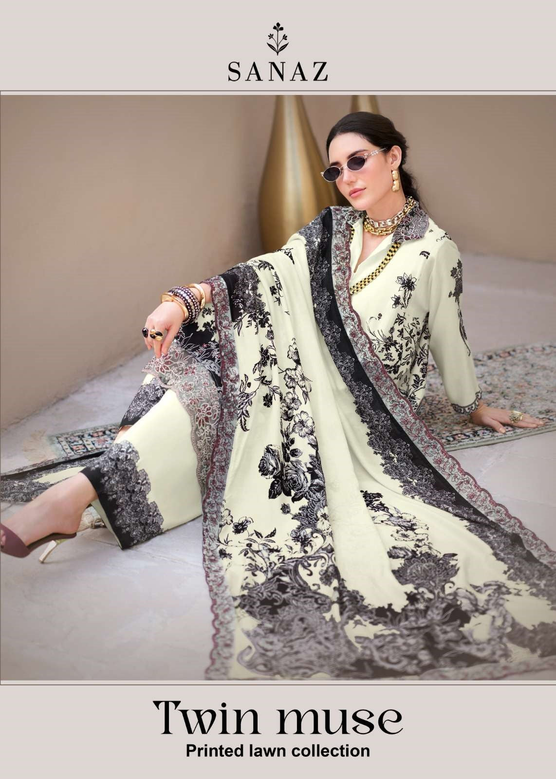 Twin Muse Sanaz Viscose Pakistani Salwar Suits Wholesale Price