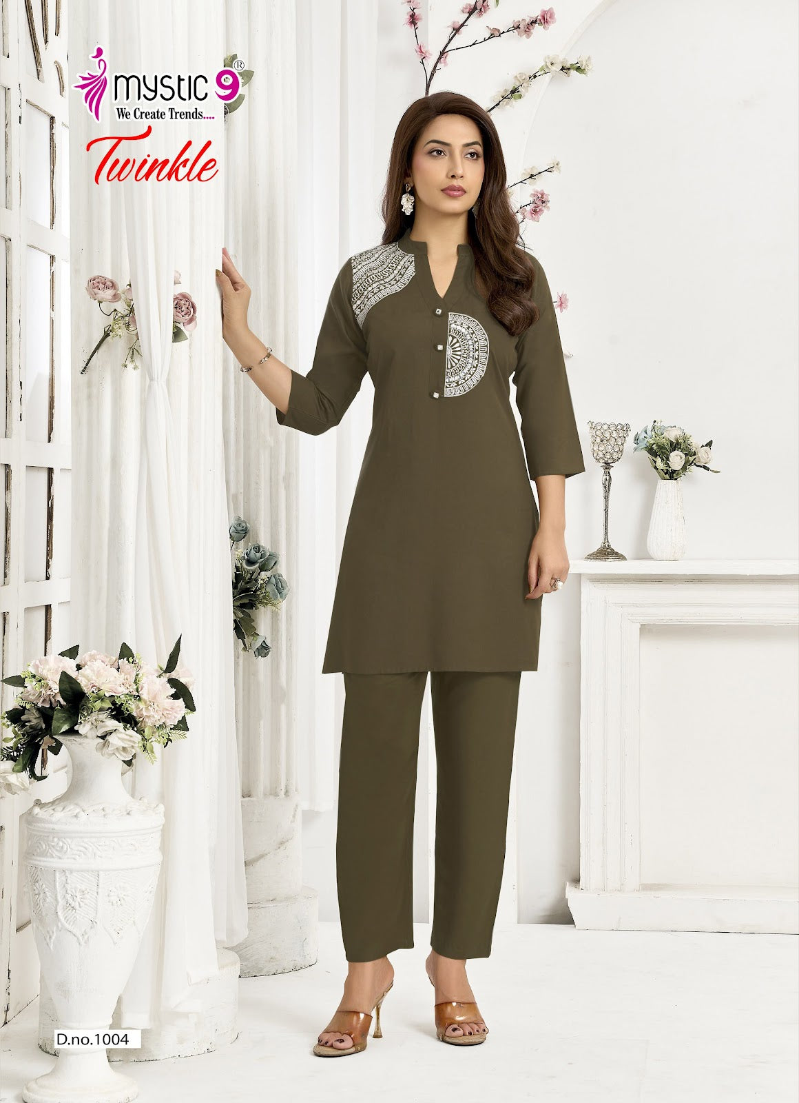 Twinkle Vol 1 Mystic 9 Viscose Co Ord Set Manufacturer India
