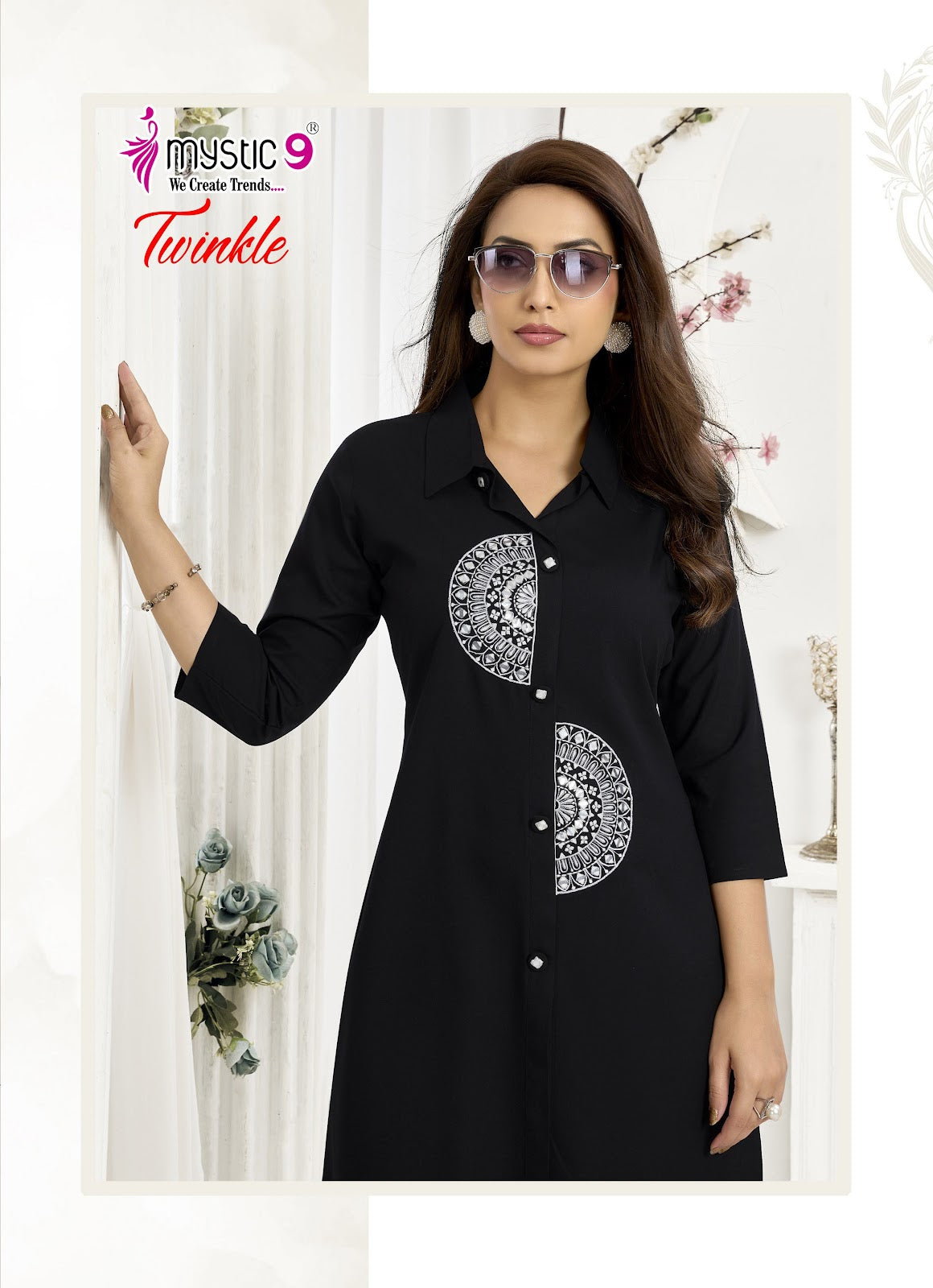Twinkle Vol 1 Mystic 9 Viscose Co Ord Set Manufacturer India