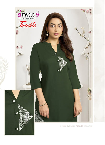 Twinkle Vol 1 Mystic 9 Viscose Co Ord Set Manufacturer India