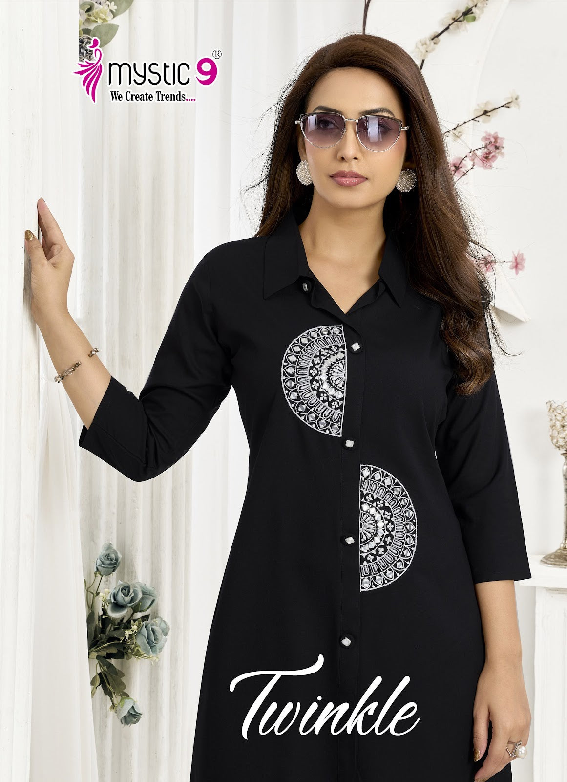 Twinkle Vol 1 Mystic 9 Viscose Co Ord Set Manufacturer India