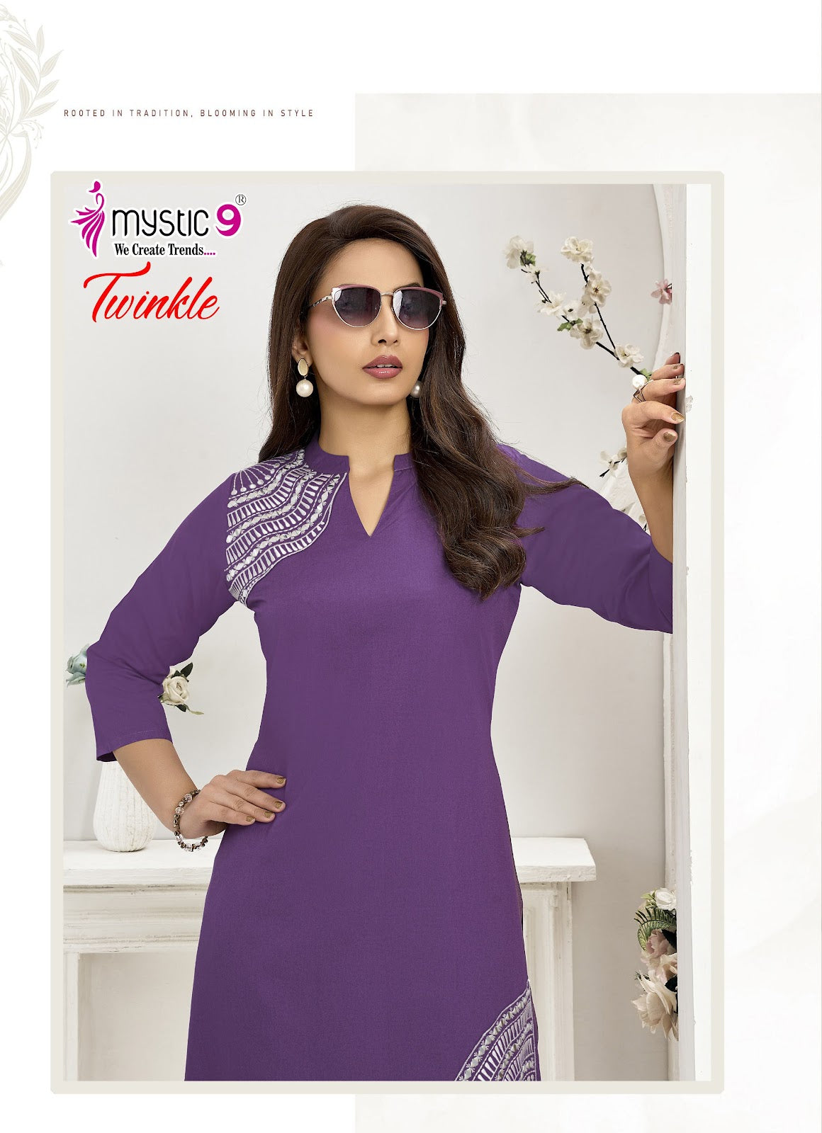 Twinkle Vol 1 Mystic 9 Viscose Co Ord Set Manufacturer India