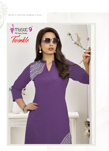 Twinkle Vol 1 Mystic 9 Viscose Co Ord Set Manufacturer India