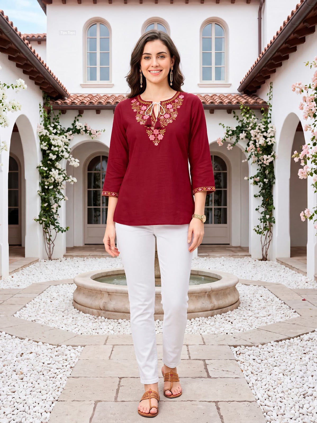 Twinkle Vol 2 Tips Tops Rayon 18Kg Fancy Tops Exporter Ahmedabad