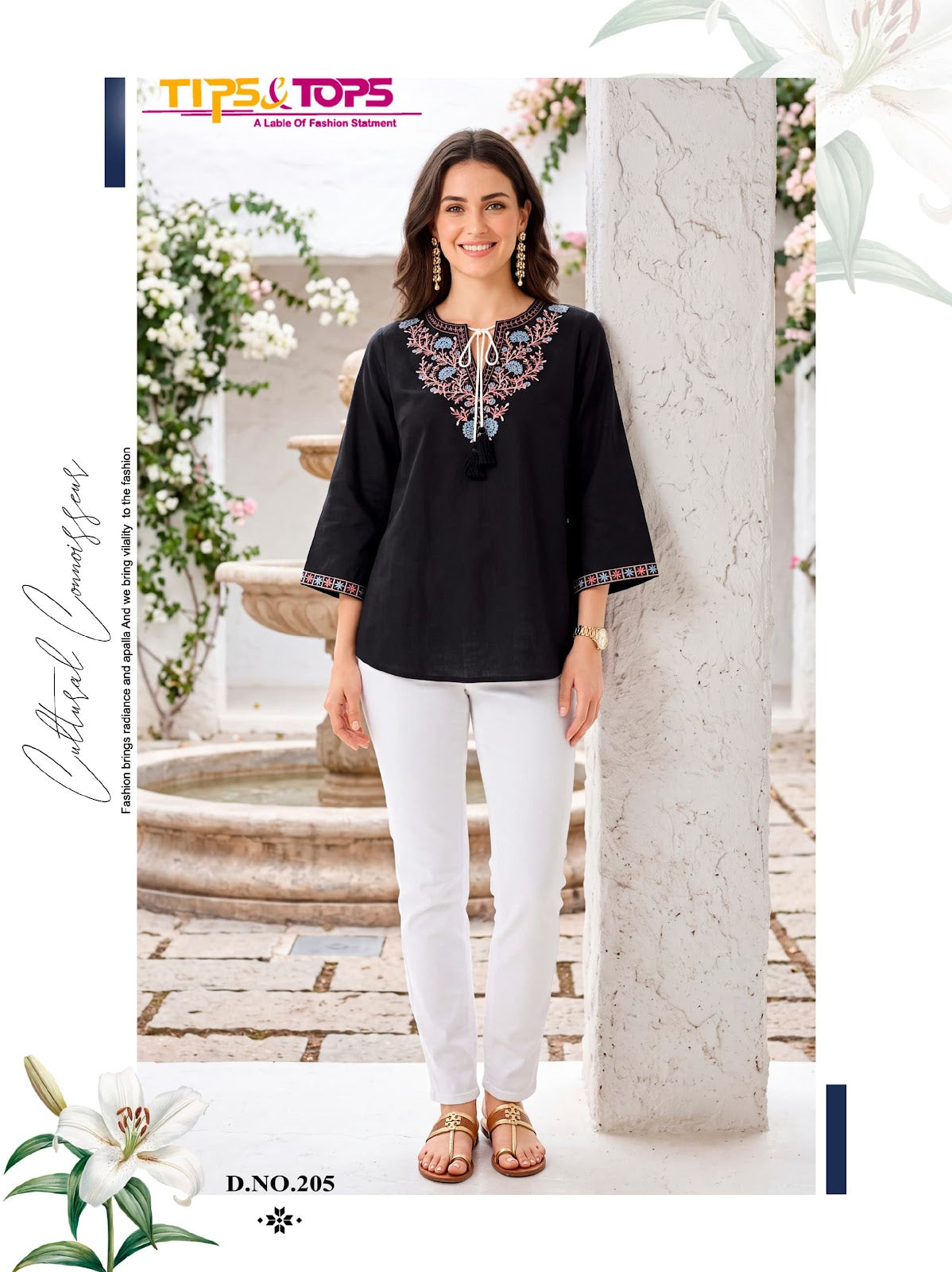 Twinkle Vol 2 Tips Tops Rayon 18Kg Fancy Tops Exporter Ahmedabad