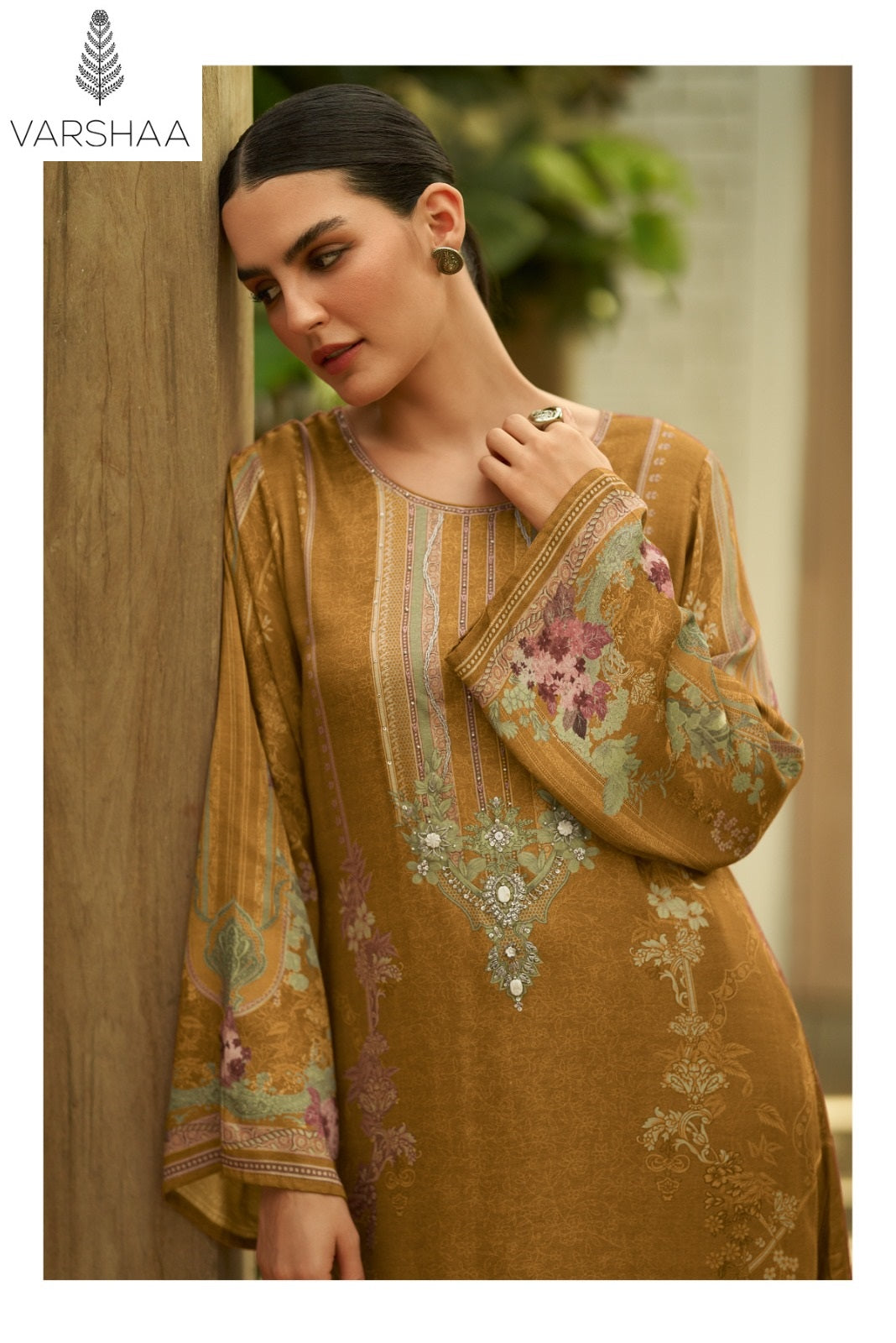 Two Of A Kind Vol 12 Varshaa Viscose Muslin Pant Style Suits Exporter India