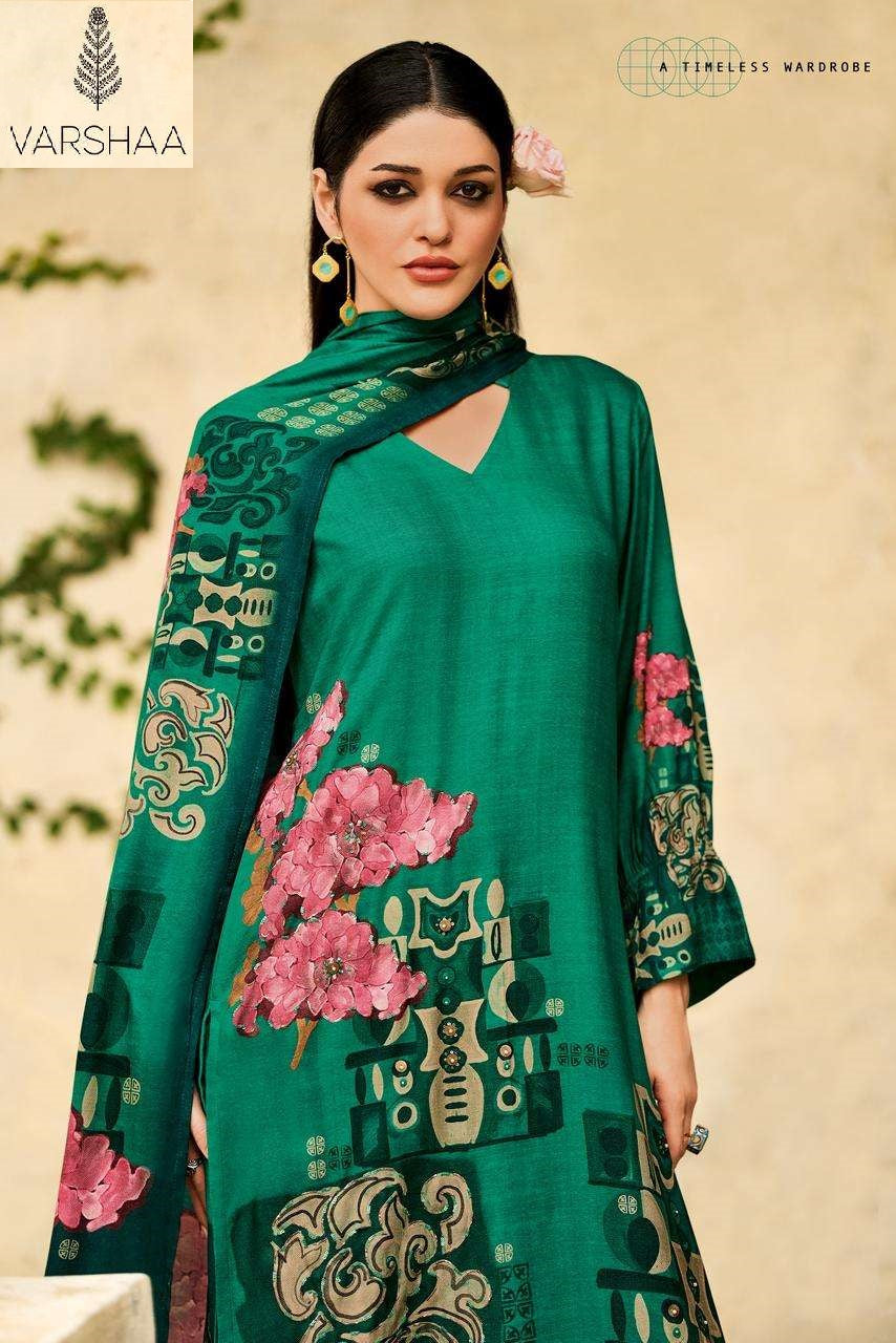 Two Of A Kind Vol 1 Varshaa Viscose Pashmina Suits Manufacturer Gujarat