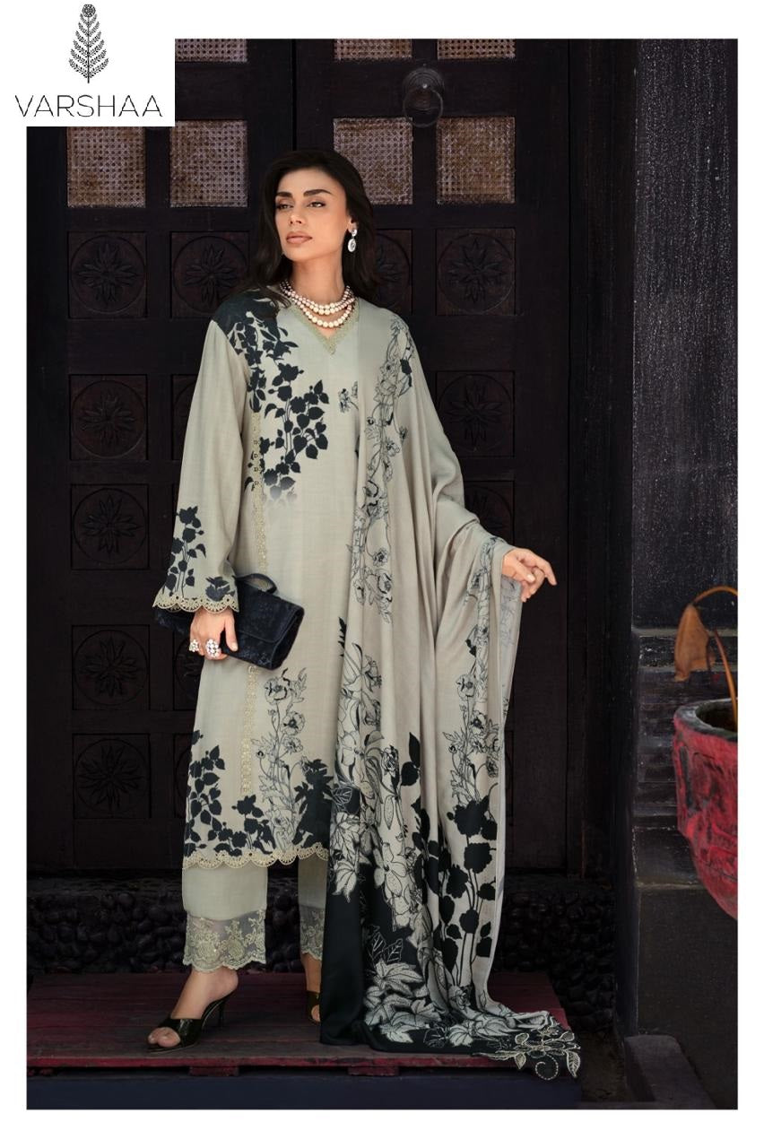 Two Of A Kind Vol 24 Varshaa Viscose Muslin Pant Style Suits Exporter Gujarat