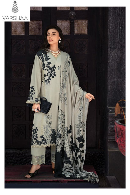 Two Of A Kind Vol 24 Varshaa Viscose Muslin Pant Style Suits Exporter Gujarat
