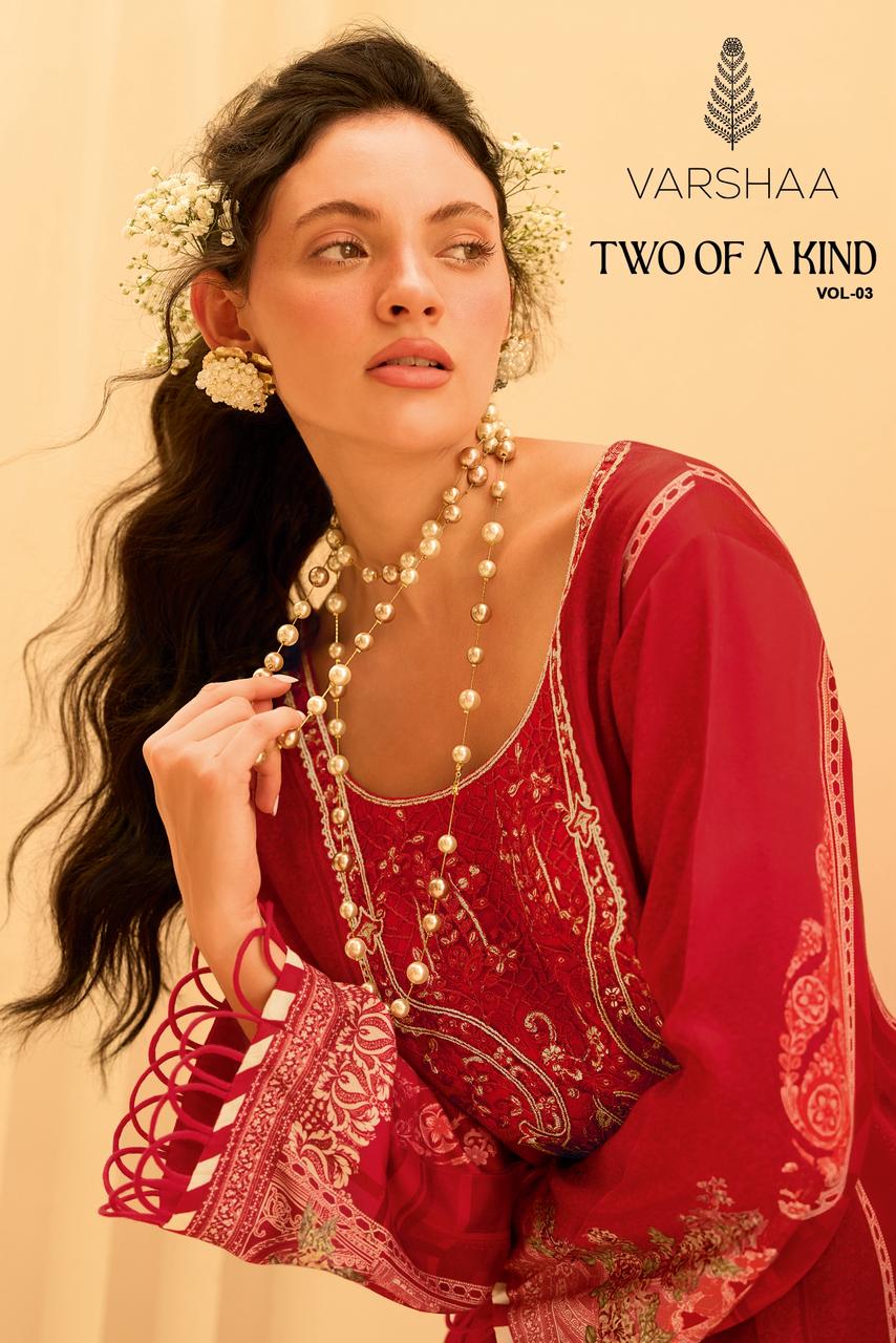 Two Of A Kind Vol 3 Varshaa Pashmina Suits Wholesale Price