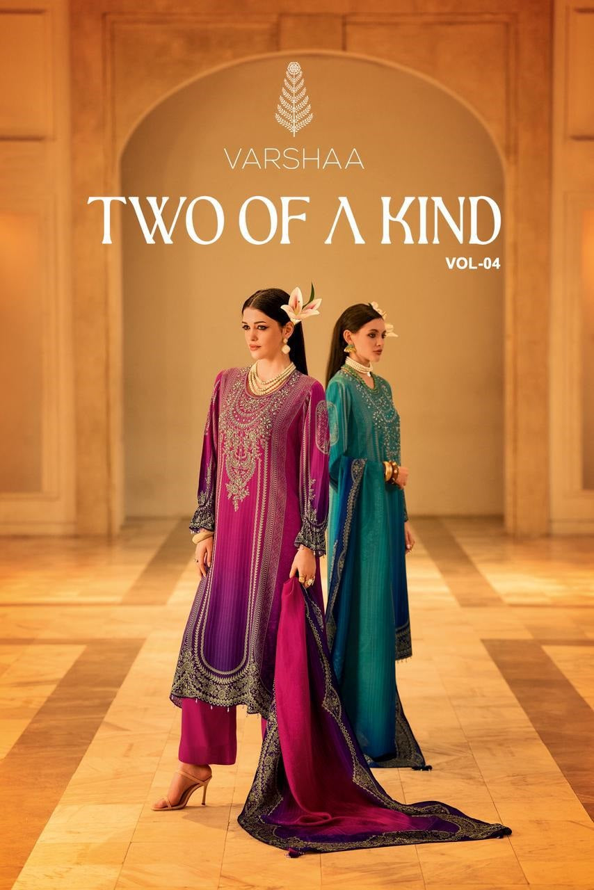 Two Of A Kind Vol 4 Varshaa Pashmina Suits Exporter Gujarat
