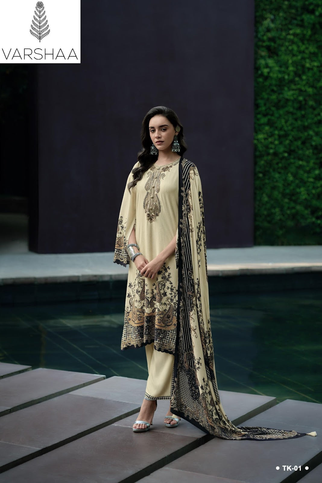 Two Of A Kind Vol 5 Varshaa Viscose Muslin Pant Style Suits Wholesale Price