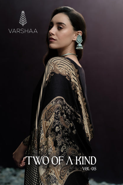 Two Of A Kind Vol 5 Varshaa Viscose Muslin Pant Style Suits Wholesale Price