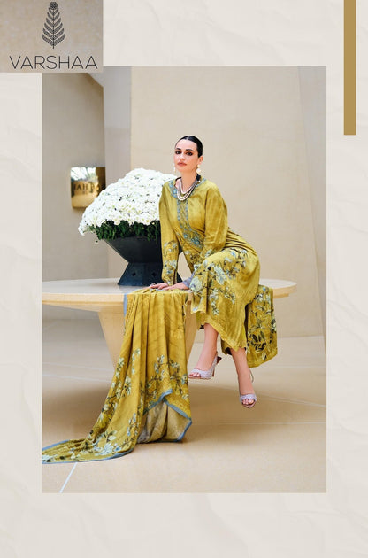 Two Of A Kind Vol 6 Varshaa Pashmina Suits Supplier