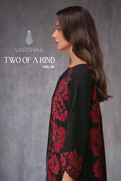 Two Of A Kind Vol 8 Varshaa Viscose Muslin Pant Style Suits Wholesale Price