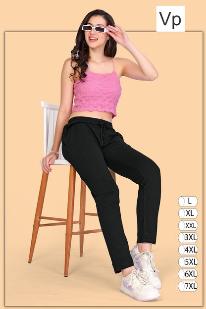 Two Side Pockets Vp Cotton Women Night Lower Exporter