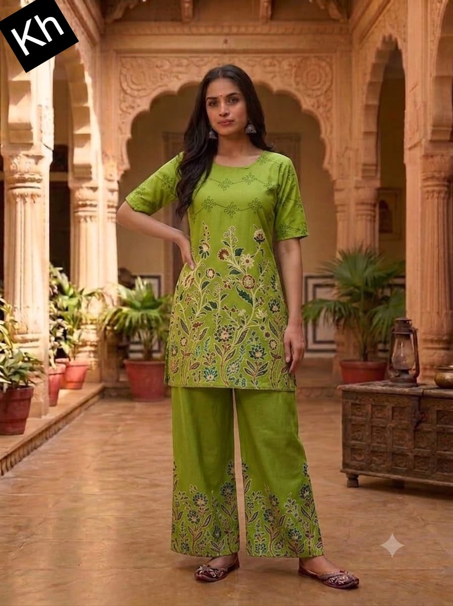 Two Tone 2706 Kh Co Ord Set Manufacturer
