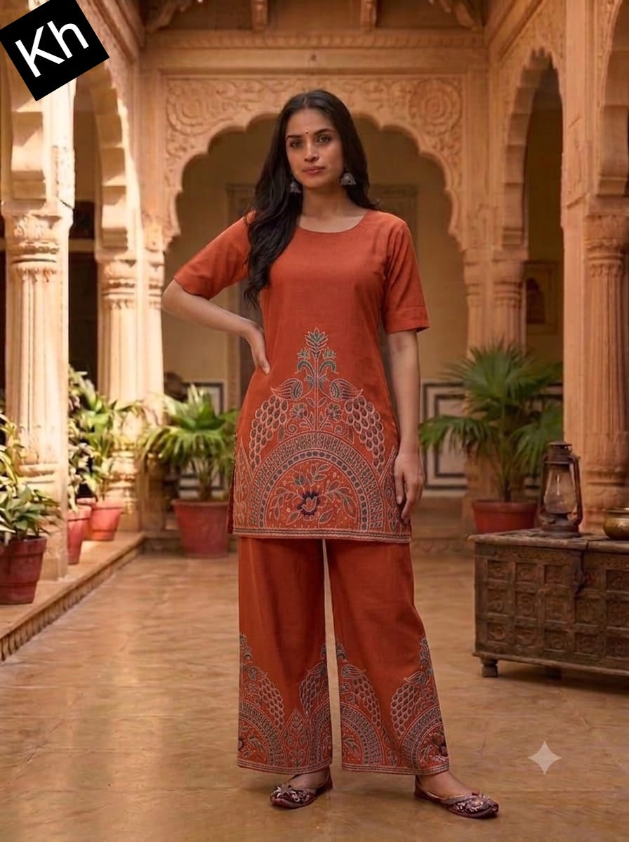 Two Tone 2706 Kh Co Ord Set Manufacturer