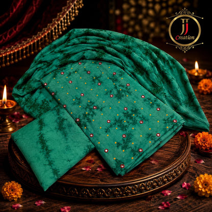 Tye And Dye Edition 1 Jj Rayon 14Kg Salwar Suits Exporter Ahmedabad